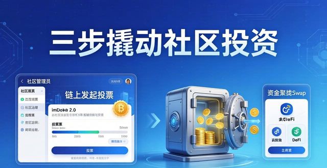 下载imToken 2.0？三步撬动社区投资