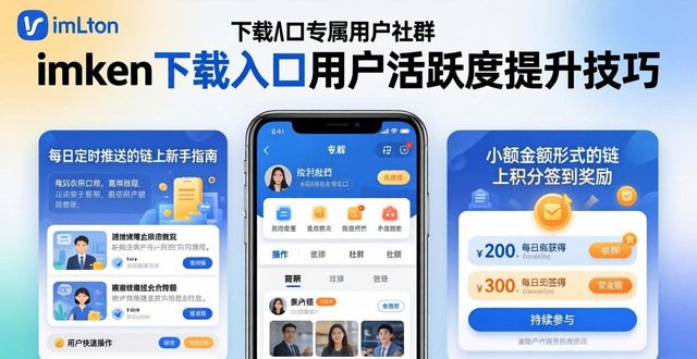 imToken下载入口用户活跃度提升技巧 手把手拉高清链日常留存方法