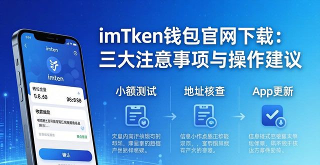 imToken钱包官网下载：三大注意事项与操作建议